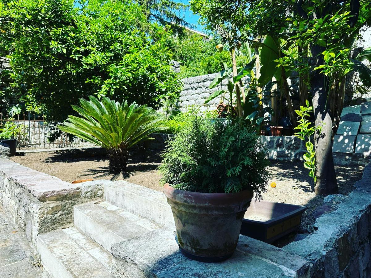 Villaoldmariner Prčanj Buitenkant foto